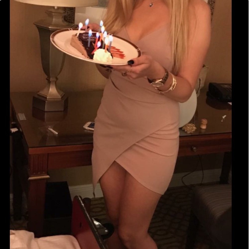 Blush dress